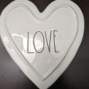 Rae Dunn LOVE Jewelry Box Ceramic